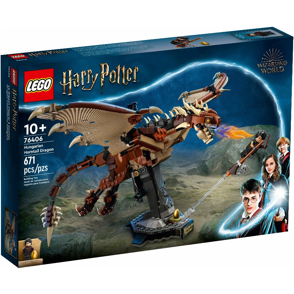 Конструктор LEGO Harry Potter 76406 Венгерский рогатый дракон