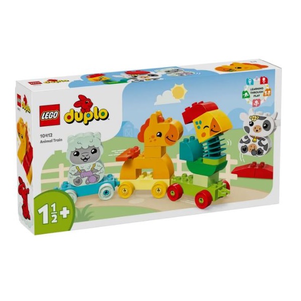 Конструктор LEGO DUPLO 10412 Поезд с животными