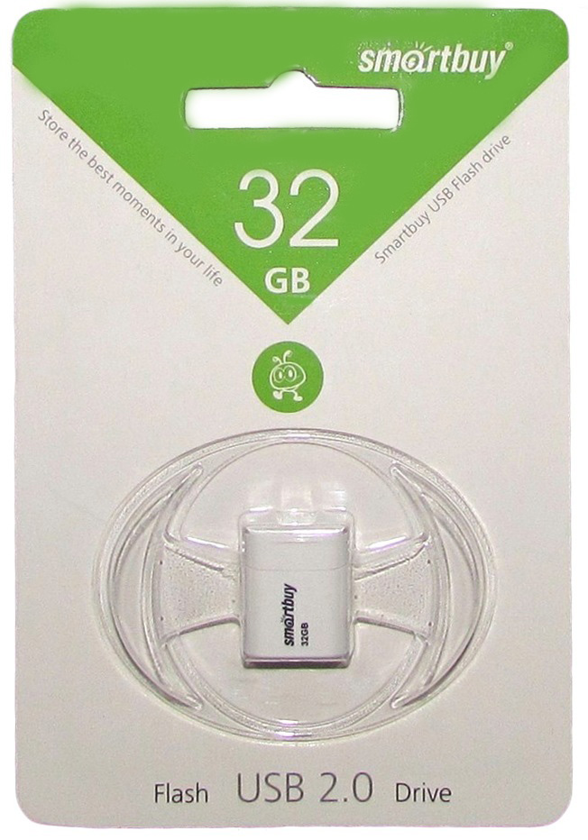 USB 32Gb Smart Buy LARA White