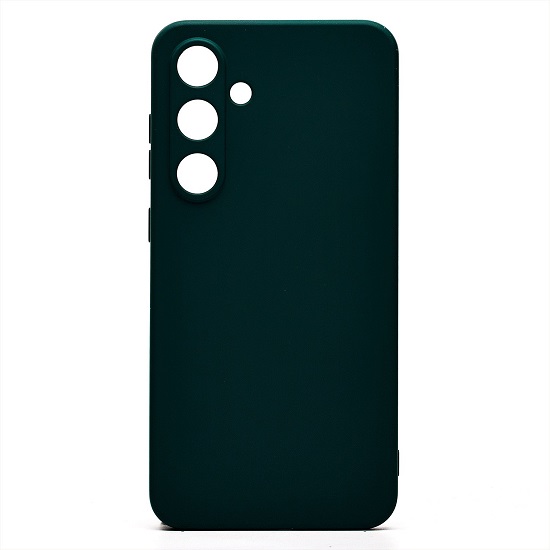 Задняя накладка Activ Full Original Design для Samsung Galaxy S24FE (dark green) (237281)