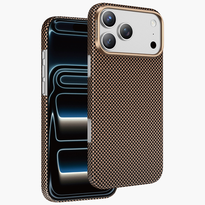 Задняя накладка KEEPHONE KEVILAR NORRA MAGSAFE для iPhone 17 PRO MIDAS