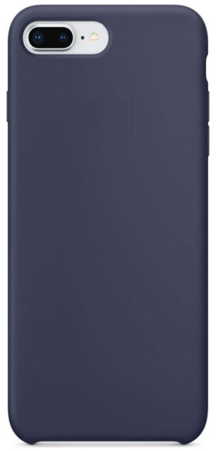 Силиконовый чехол SILICONE CASE для Iphone 7/8 Plus №20 тёмно-синий