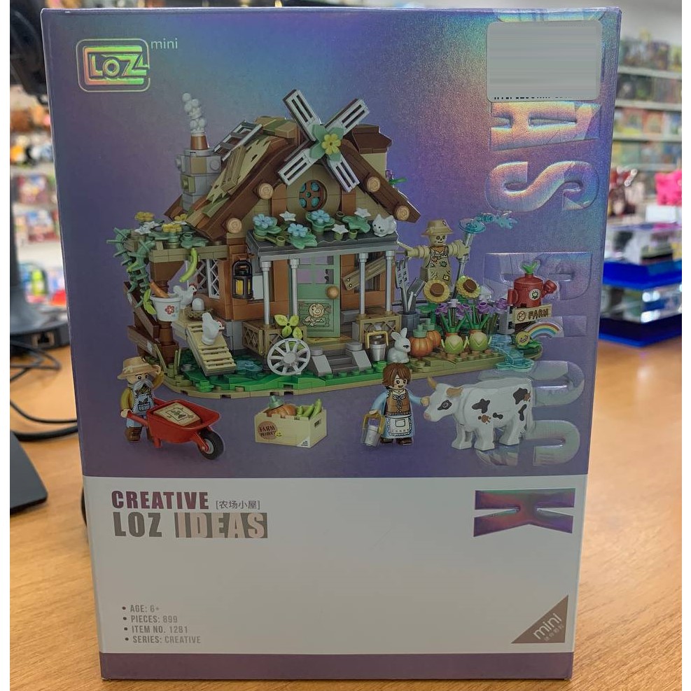 Конструктор LOZ 1281 Сельский Коттедж