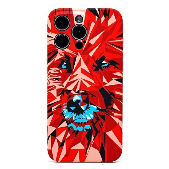 Задняя накладка Luxo Creative для iPhone 15 Pro Max (red)