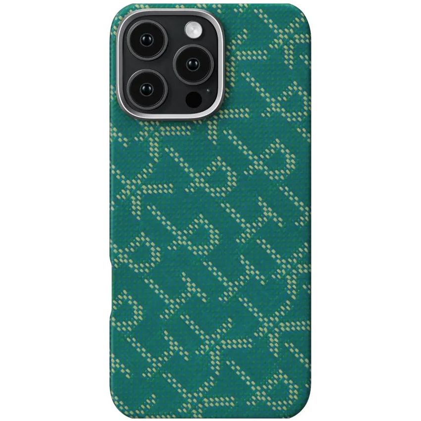 Задняя накладка PITAKA Monogram PTK Tactile Woven Case c MagSafe для iPhone 16 Pro Max