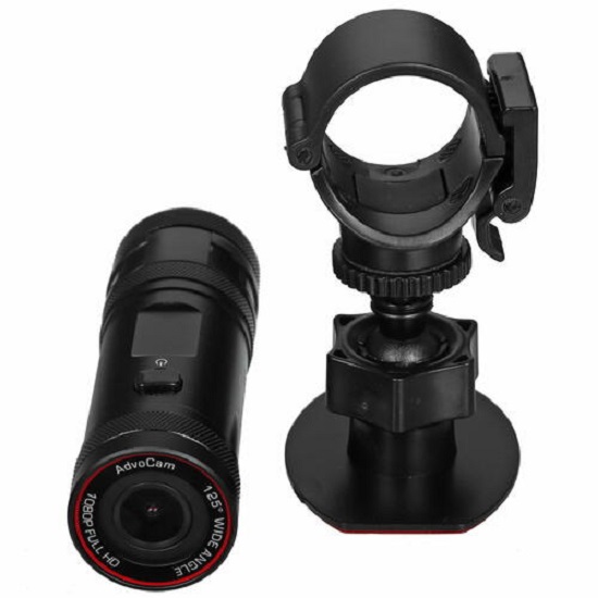 Видеорегистратор AdvoCam MOTO-101 черный 2Mpix 1080x1920 1080p 125гр. SSC323