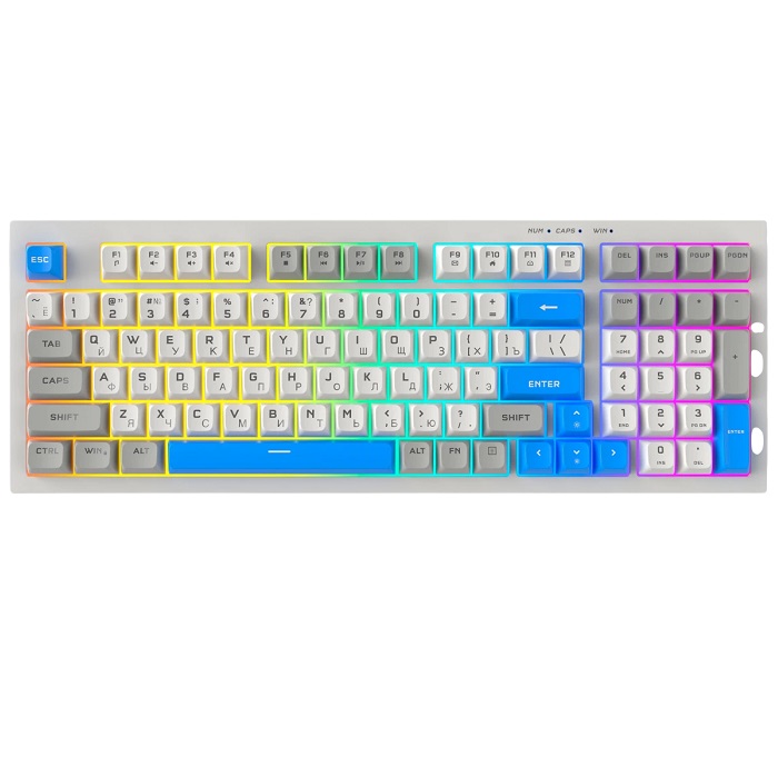 Клавиатура RITMIX RKB-598BL Gray