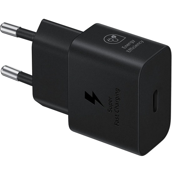Сетевое ЗУ 1Type-C Samsung EP-T2510XBEGEU черный, 25W
