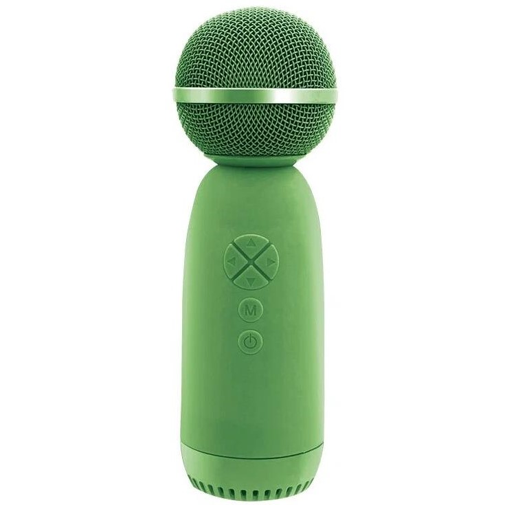 Микрофон БП Караоке AMFOX AM-MIC70 зеленый