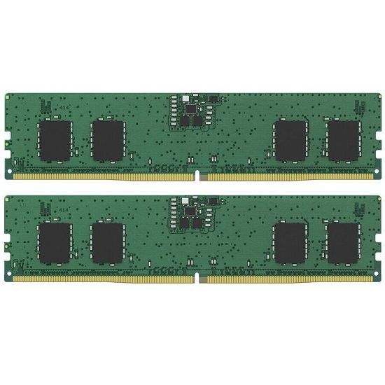 Оперативная память DDR5 16Gb Kingston KVR56U46BS6K2-16 5600 DIMM KVR56U46BS6K2-16 Non-ECC , CL46 , 1.1V, (Kit of 2) 1RX16  288-pin 16Gbit, RTL
