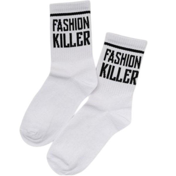 Фэшн носки женские  (комплект 1 пара) (23-25, белый)