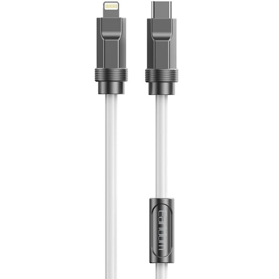 Кабель Lightning <--> Type-C  1.0м EARLDOM EC-173, белый