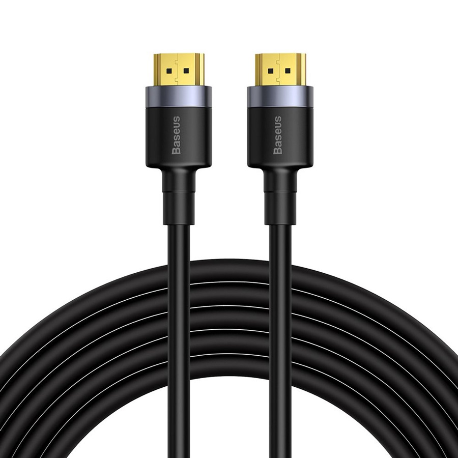 Кабель HDMI <--> HDMI  5.0м BASEUS CADKLF-H01, Cafule, чёрный
