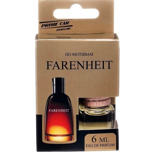 Ароматизатор PRIME CAR FARENHEIT деревянная бутылка