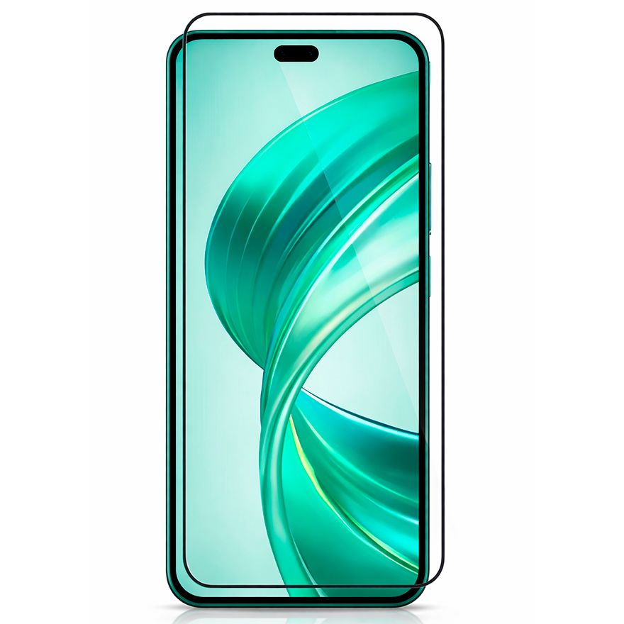 Противоударное стекло 5D ZIBELINO для Honor 400 Lite 5G/X8c 4G/X8b 4G/200 Lite 5G (6.7") черный