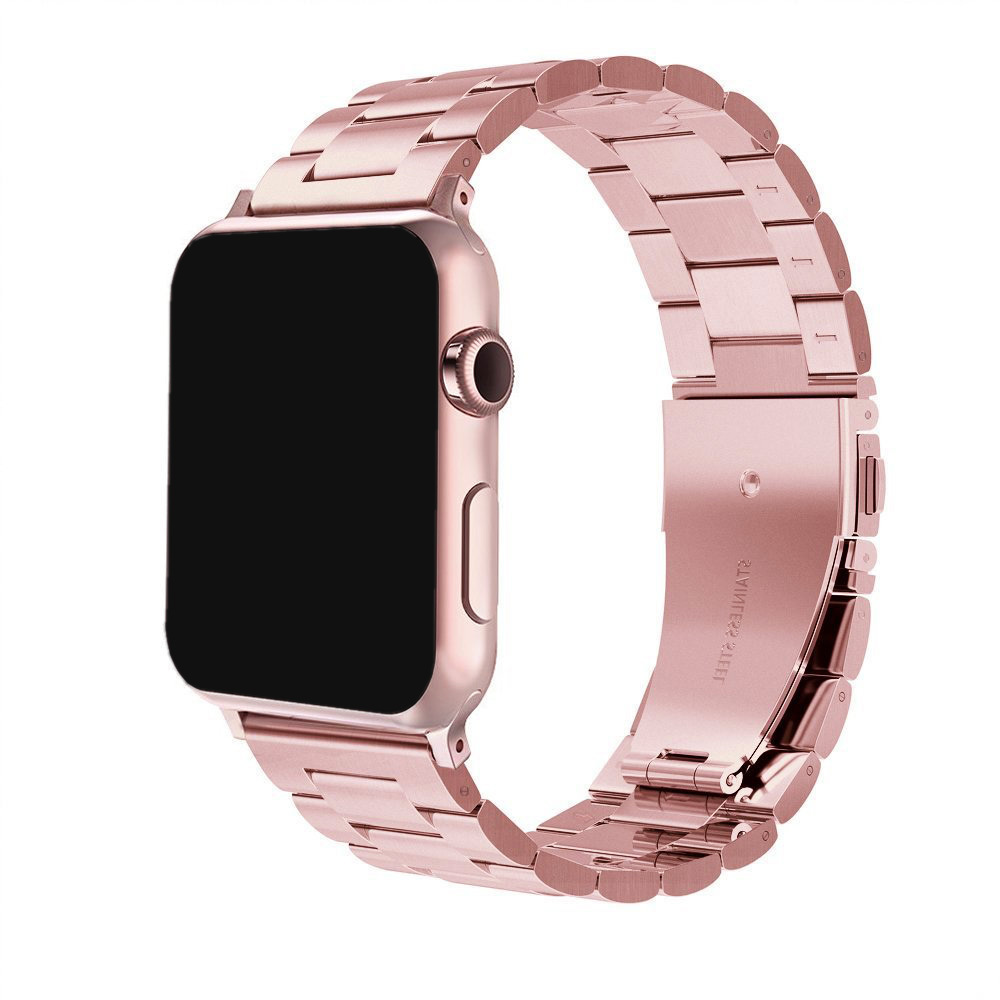 Металлический ремешoк NONAME для Apple Watch 38/40mm розовый (1604)