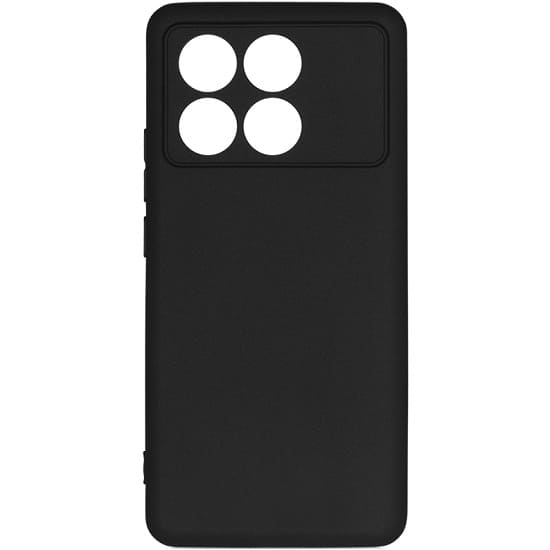 Силиконовый чехол DF для Poco X6 Pro (5G) DF poCase-18 (black)