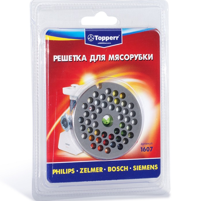 Решетка для мясорубок 4,5 мм TOPPERR