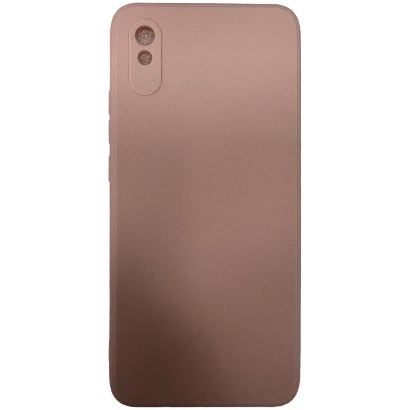 Задняя накладка ZIBELINO Soft Matte для Xiaomi Redmi 9A (пыльно-розовый) с микрофиброй