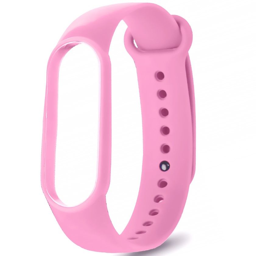 Силиконовый ремешок ISA для Mi Band 7 silicon loop girly pink #5