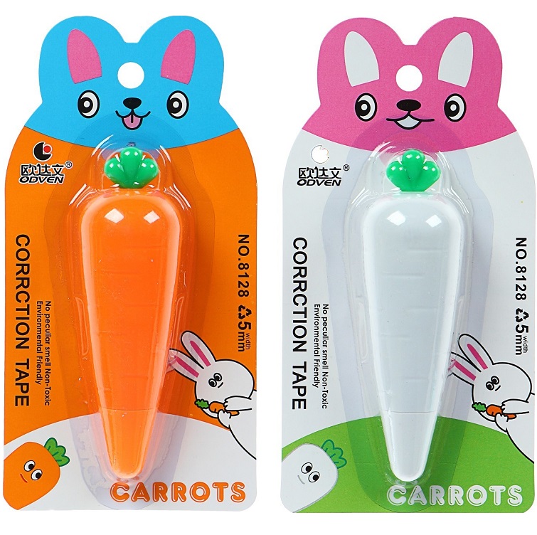 Корректор-лента "Морковка" 5 м х 5 мм. МИКС 4518663