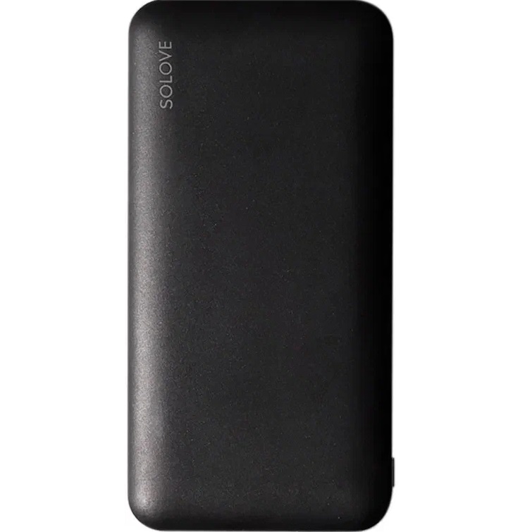 Внешний АКБ XIAOMI SOLOVE 003M Black (20000mAh)(2USB) черный, Quick Charge 3.0