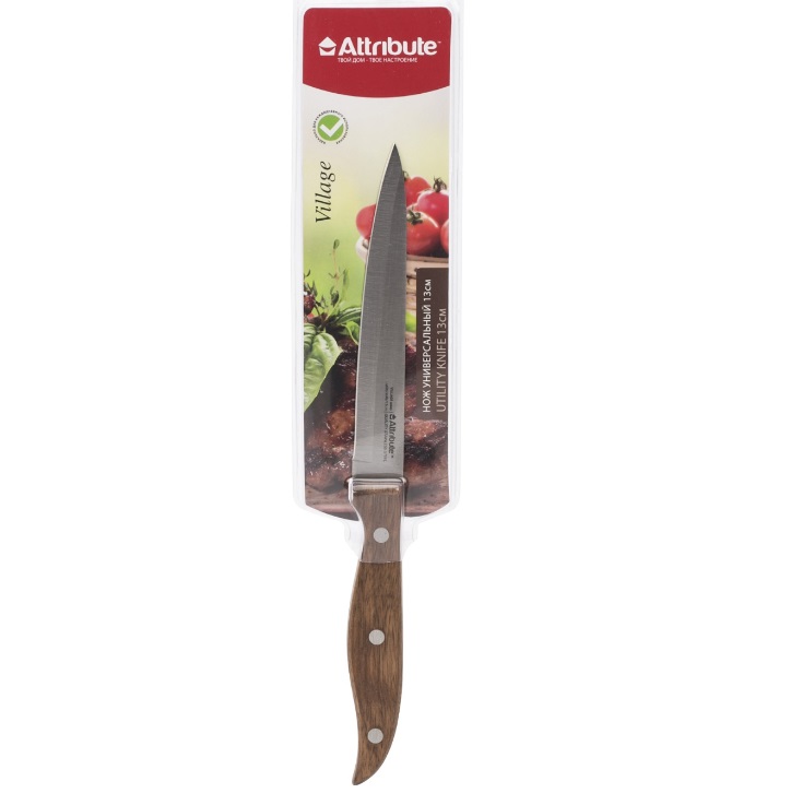 Нож универсальный VILLAGE 13см арт.AKV015