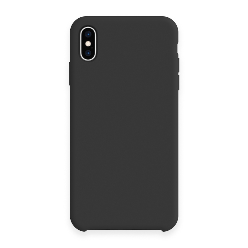 Задняя накладка Silicone Case для iPhone X/XS (18 Черный)