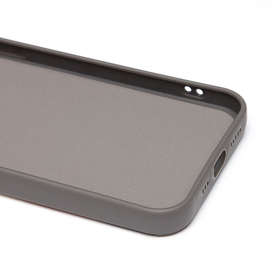 Задняя накладка SC335 для iPhone 12/12 Pro  (панда) (grey) (227082)