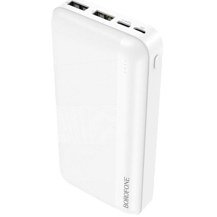 Внешний АКБ BOROFONE BJ27A, Pindar (20000mAh) белый