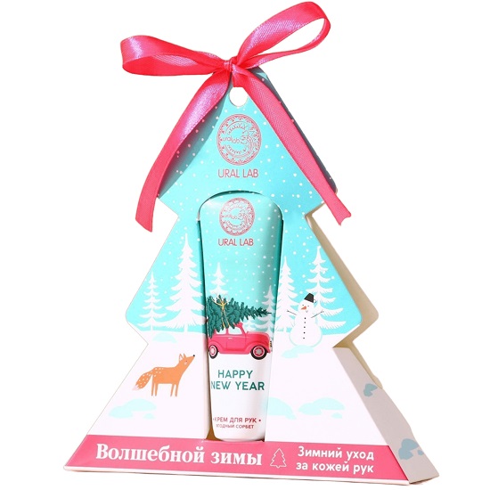 Крем для рук «Волшебной зимы», 30 мл, аромат ягодный сорбет, Новый Год 10473755