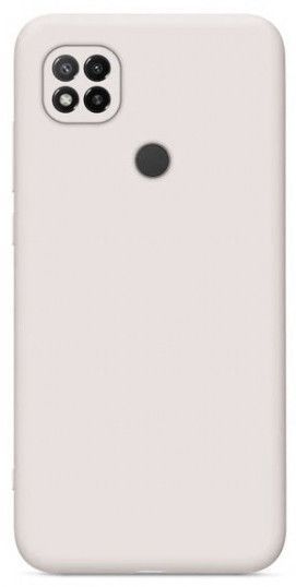 Задняя накладка SILICONE COVER для Xiaomi Redmi 9C бежевый
