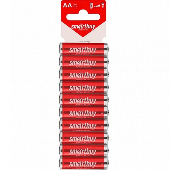 Элемент питания SMARTBUY LR06 10SB (300/600) (SBBA-2A10SB)