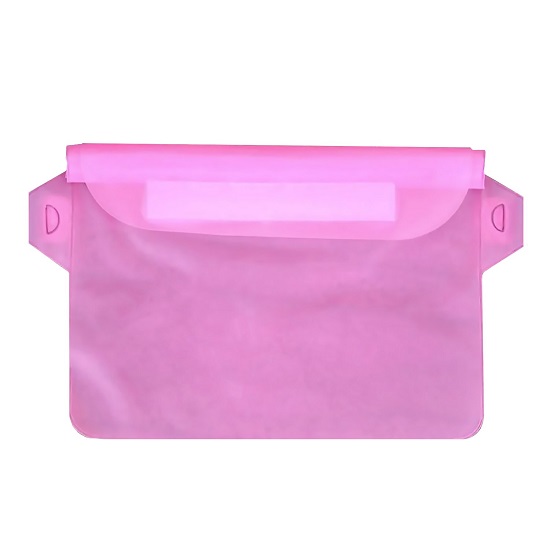 Водонепроницаемый чехол WPC004 поясной  210x170 мм (pink) (230770)