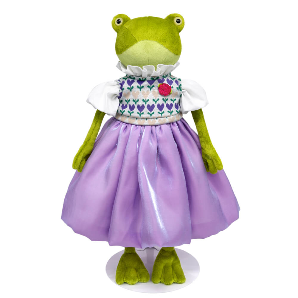 Мягкая игрушка Джейн Кваковская в комплекте с жаккардовым жилетом , 24 см (Kva24-02)