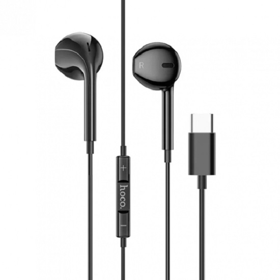 Наушники HOCO M101 Max, Crystal grace, Type-C, чёрный