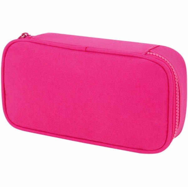 Пенал-косметичка BRAUBERG 22х11,5x6 см, розовый, 272310