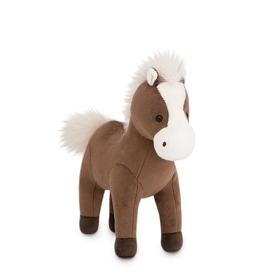 Мягкая игрушка Лошадка Шоколадка 23 см