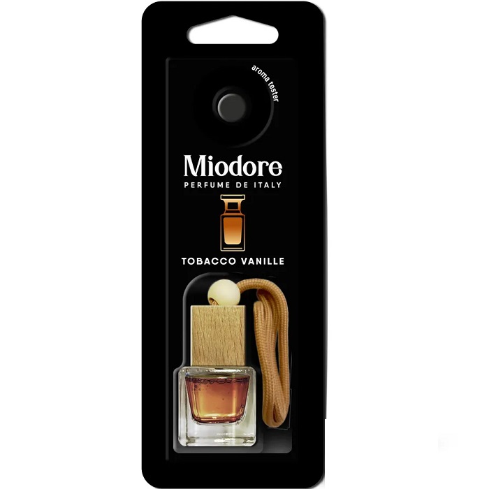 Ароматизатор MIODORE Tobacco Vanille флакон с дер. крышкой