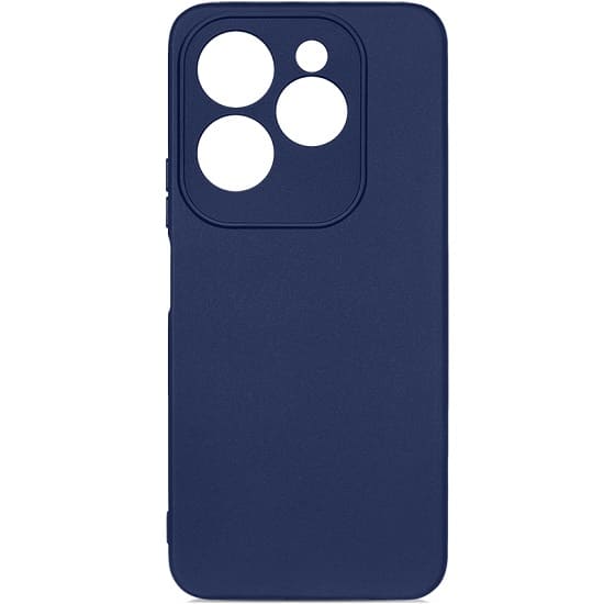 Силиконовый чехол DF для Infinix Hot 40/40 Pro DF inCase-48 (blue)