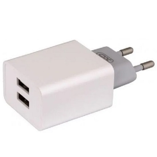 Сетевое ЗУ 2USB XO-L65 (EU) белое