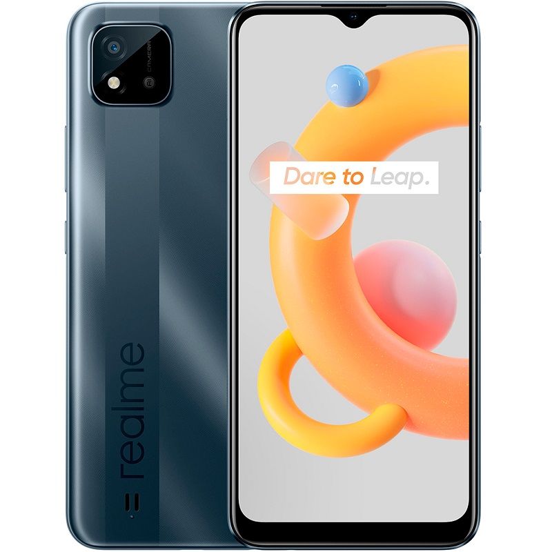 Смартфон Realme C11 2/32 (2021) Серый (Мятая упаковка)