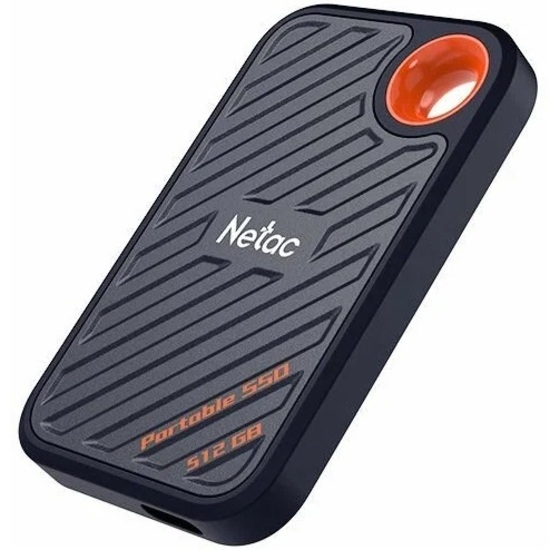 Внешний SSD 512GB Netac ZX20L (NT01ZX20L-512G-32BK) (USB 3.2 Gen 2 Type-C)