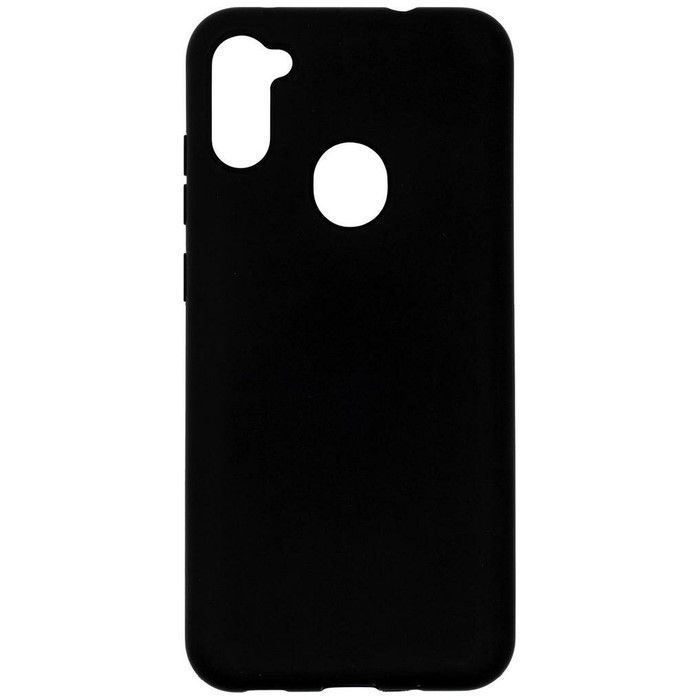 Задняя накладка ZIBELINO Soft Case для Samsung A11/M11 (A115/M115) (черный)