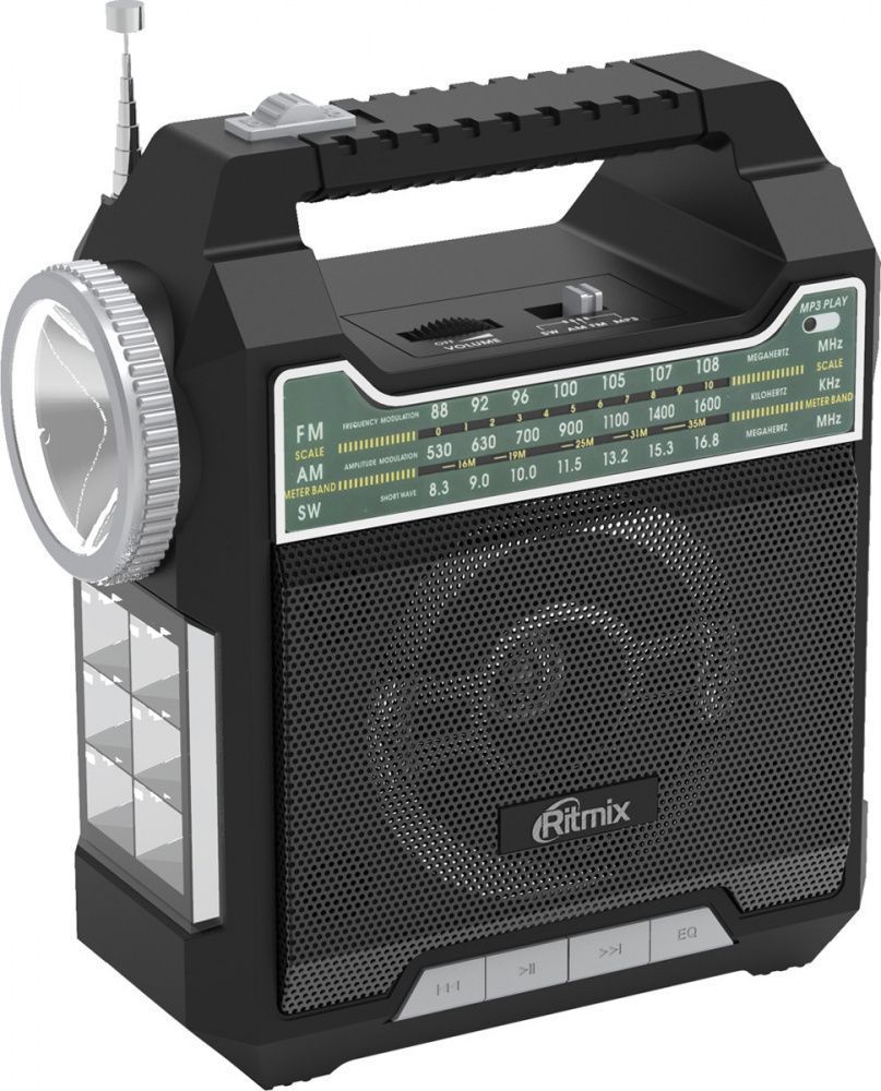 Радиоприёмник RITMIX RPR-444 черный