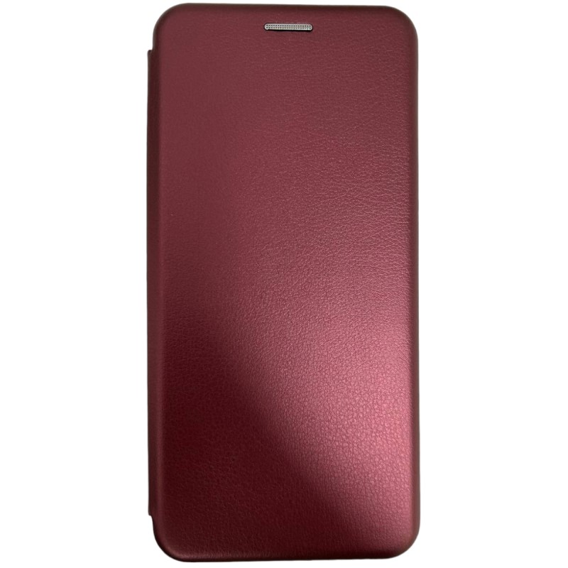 Чехол футляр-книга NONAME для Xiaomi Mi11 Lite бордовый