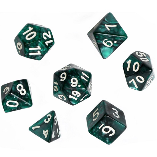 Набор кубиков для D&D, 7 шт   9280478