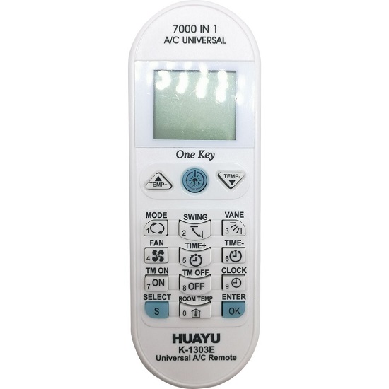 Пульт HUAYU 1303E универсальный для кондиционеров