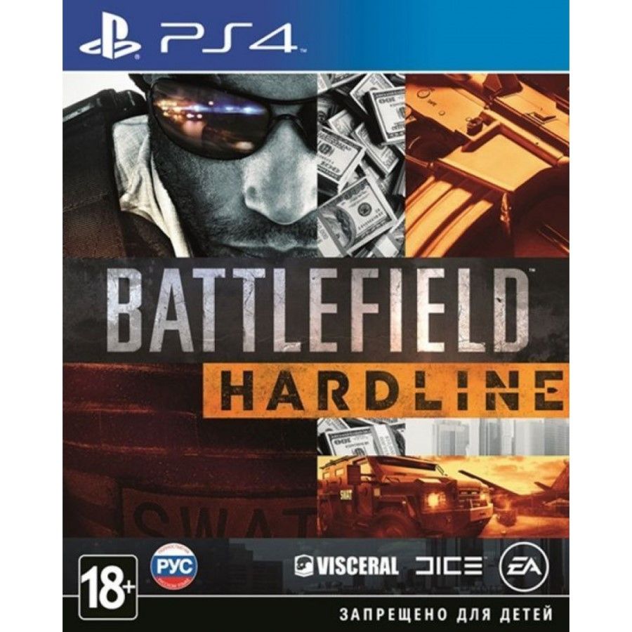 Battlefield Hardline [PS4, русская версия] Б/У