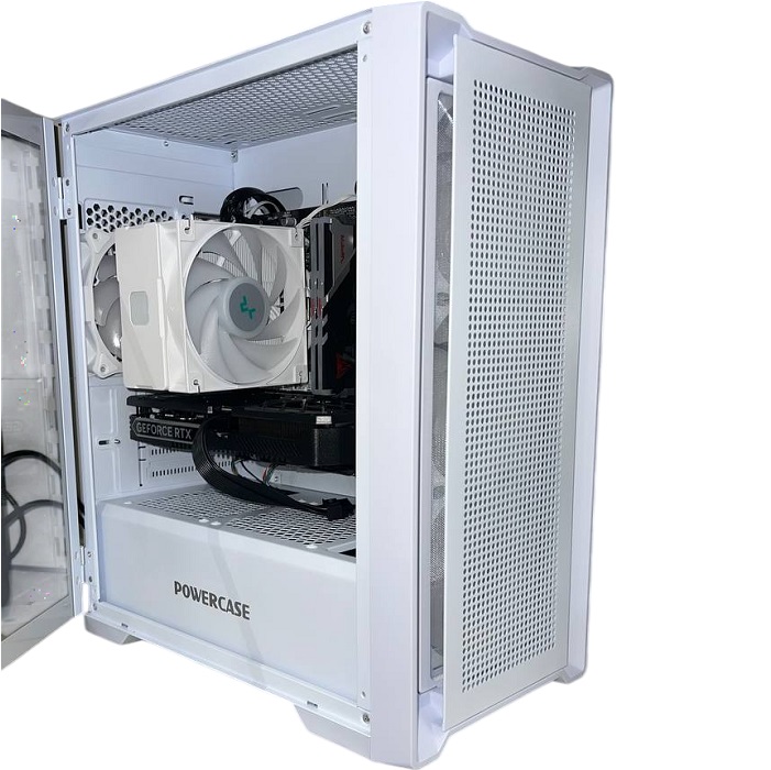 Системный блок игровой TOP BLADE WHITE 241221 (Core i5-12400F/32GB DDR5/ 1TB SSD/RTX4060 TI 8Gb/DOS)